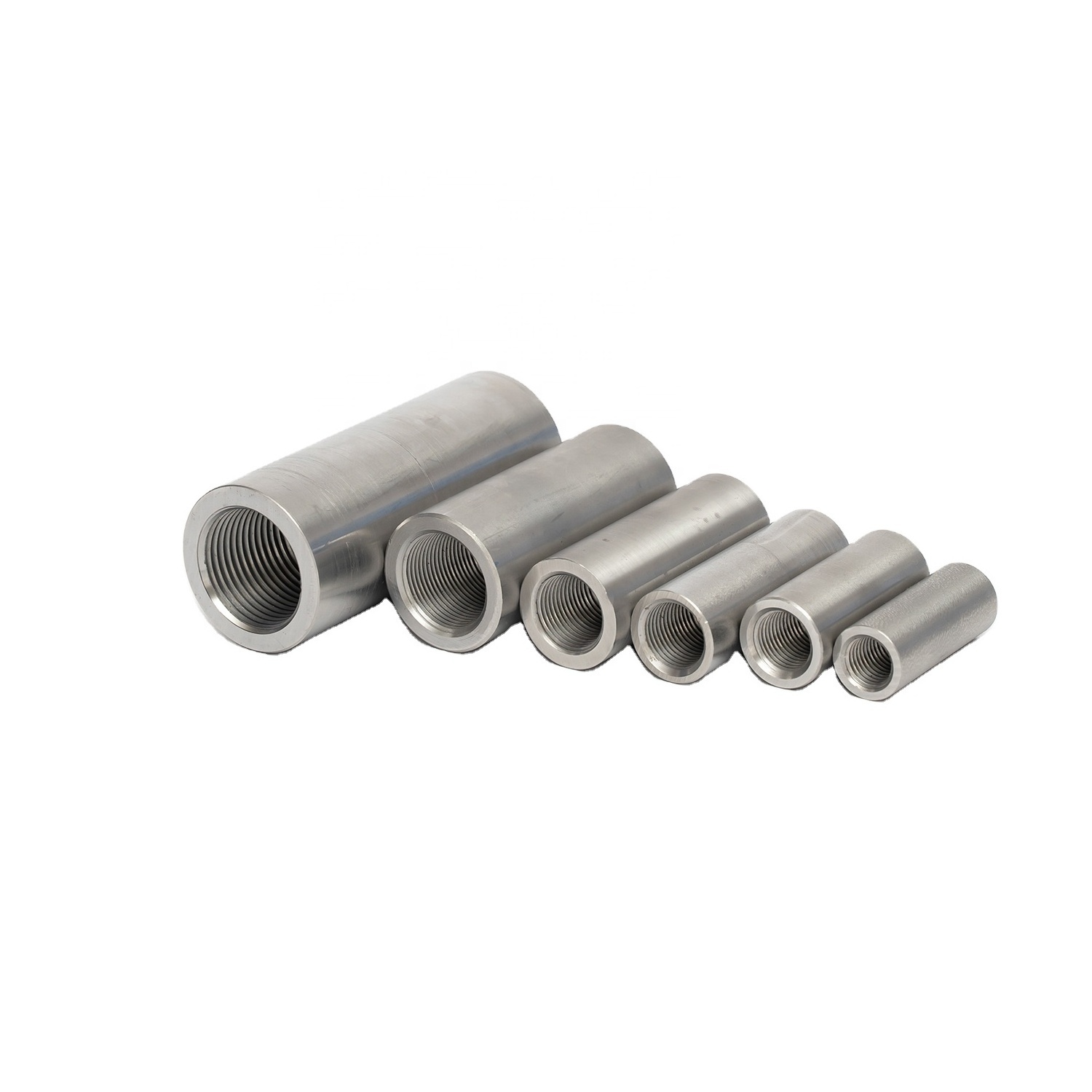 China Manufacturer Customizable Metal Building Materials / Rebar Connection Sleeves / Rebar Connection Sleeve Fittings