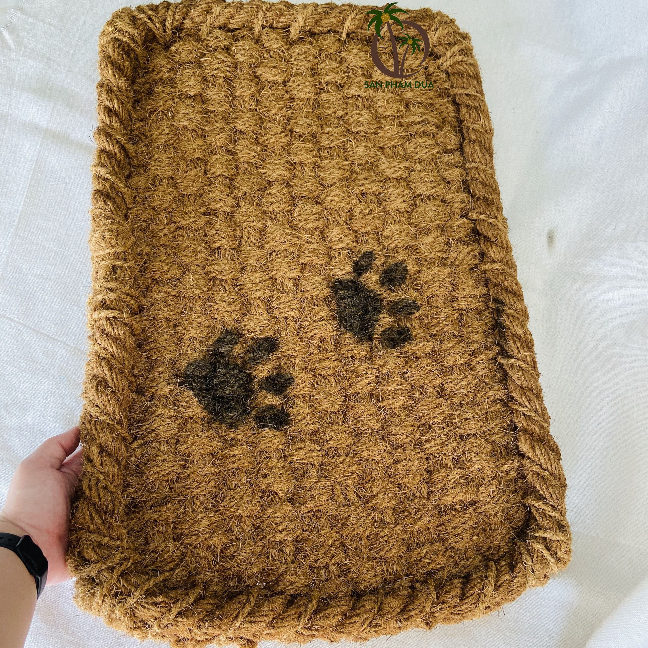 Good Quality Natural Coconut Husk Coir Mat Pet Cat  Toy  Scratching Mat from Vietnam