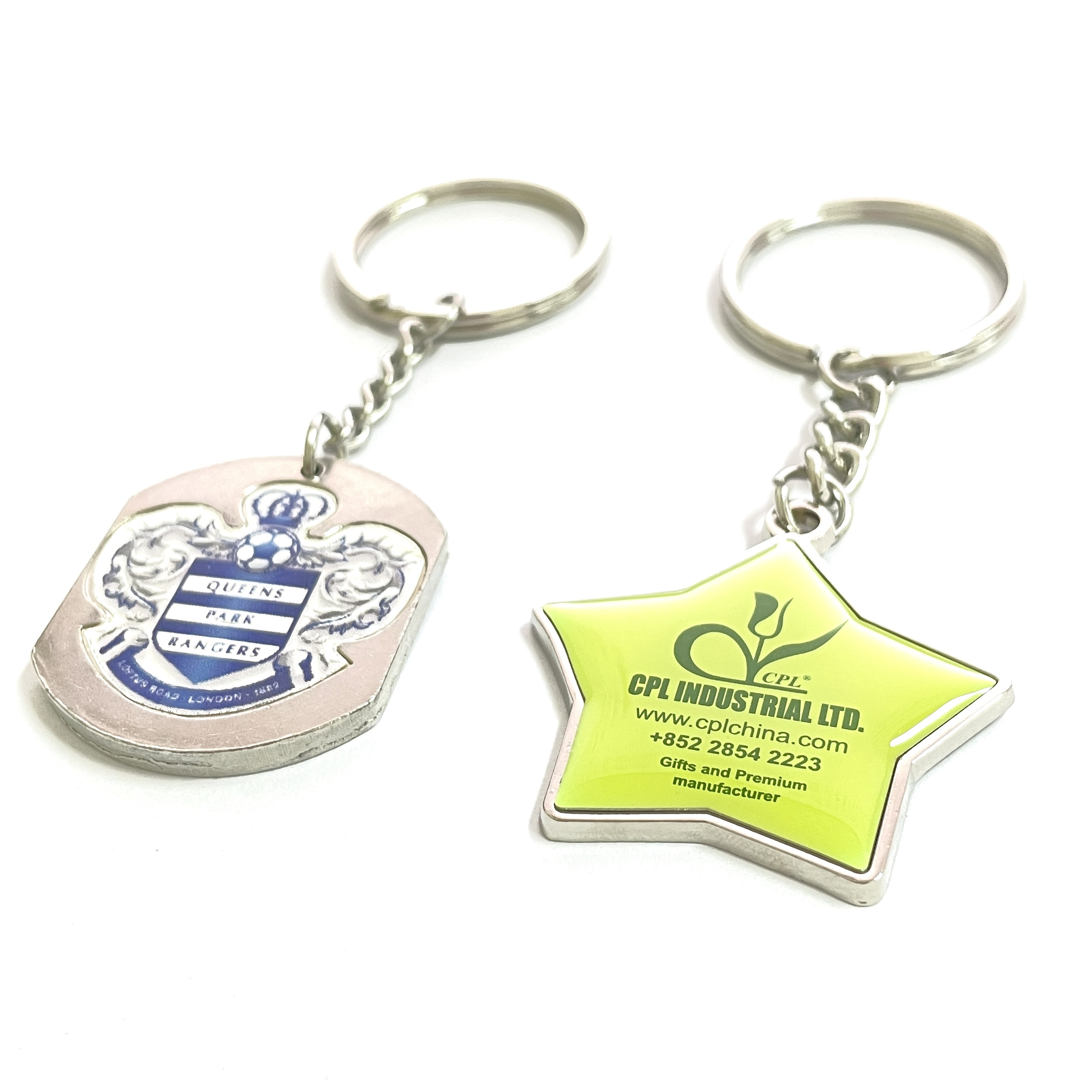 Custom high-quality metal Keychain Detachable Souvenir Gift Stainless steel keychain