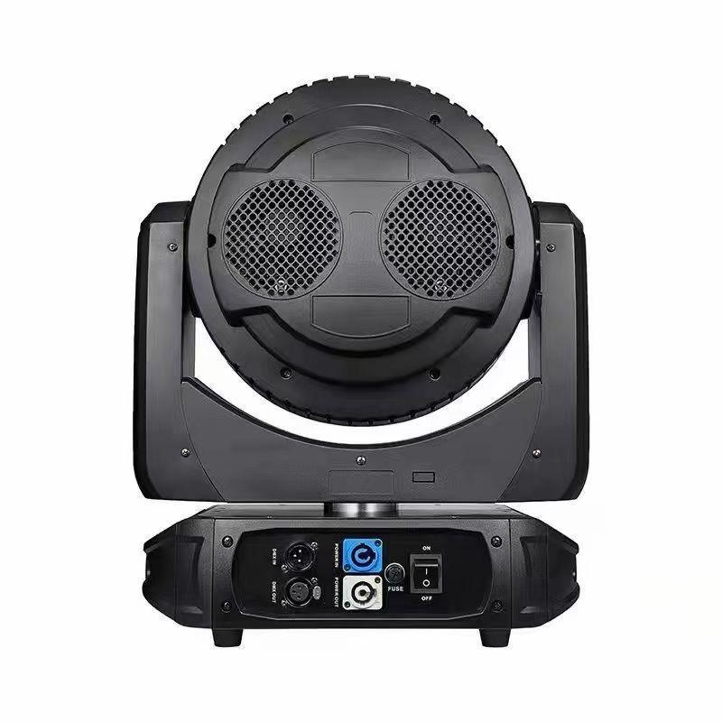 K15 19x40W 4in1 RGBW led zoom bee eye moving head light led stage disc light with led ring rotation lens