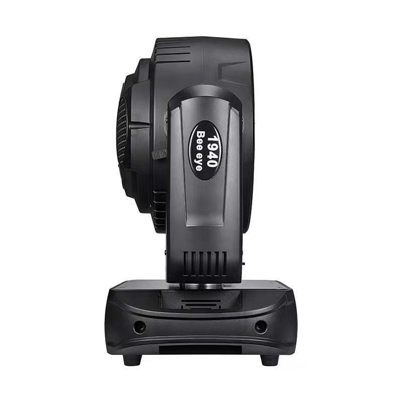 K15 19x40W 4in1 RGBW led zoom bee eye moving head light led stage disc light with led ring rotation lens