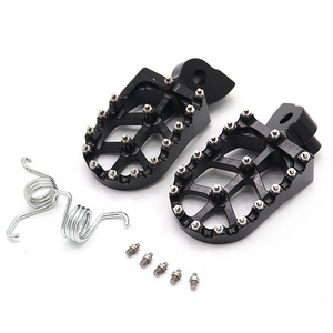 Aluminum Alloy Motorcycle CNC Foot Pegs Rests Footrest Pedals for Yz125 Yz85 Yz450f Wr250 450f 99-17