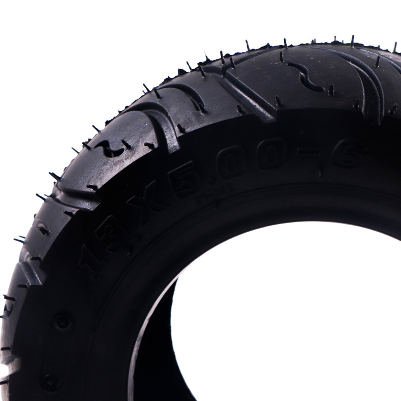 Rubber friction resistant electric scooter microtiller snow blower tyre,thrower tire,snow wheel tire 13*5.00-6 tubeless tire