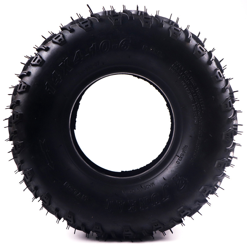 Factory supply high quality 14*4.10-6 rubber outer tire tires for beach bike atv and utv tires