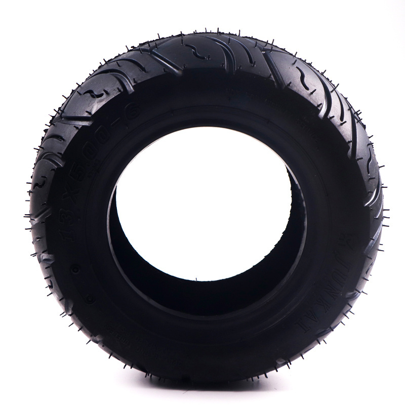 Rubber friction resistant electric scooter microtiller snow blower tyre,thrower tire,snow wheel tire 13*5.00-6 tubeless tire