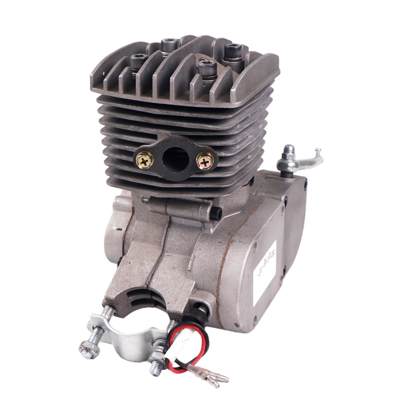 New Arrival Engine Plain double mouth motorized bicycle kit motor 2 stroke 80cc bicimotor 80CC motorized bicycle engine