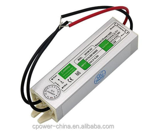 DC 12V dc24v 10W-200W 10w Transformer Power Supply Driver for LED Light Waterproof IP67