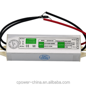 DC 12V dc24v 10W-200W 10w Transformer Power Supply Driver for LED Light Waterproof IP67