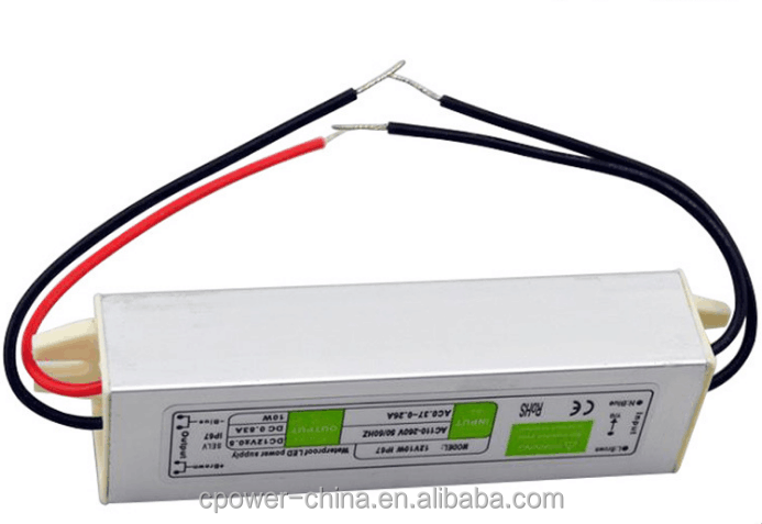 DC 12V dc24v 10W-200W 10w Transformer Power Supply Driver for LED Light Waterproof IP67