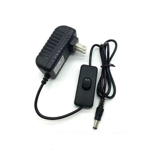 Professional AC 100-240V to DC 12V 1A 0.5a 1000ma 2A 3A Power Supply Adapter with on off Switch mode for Light LED Strip