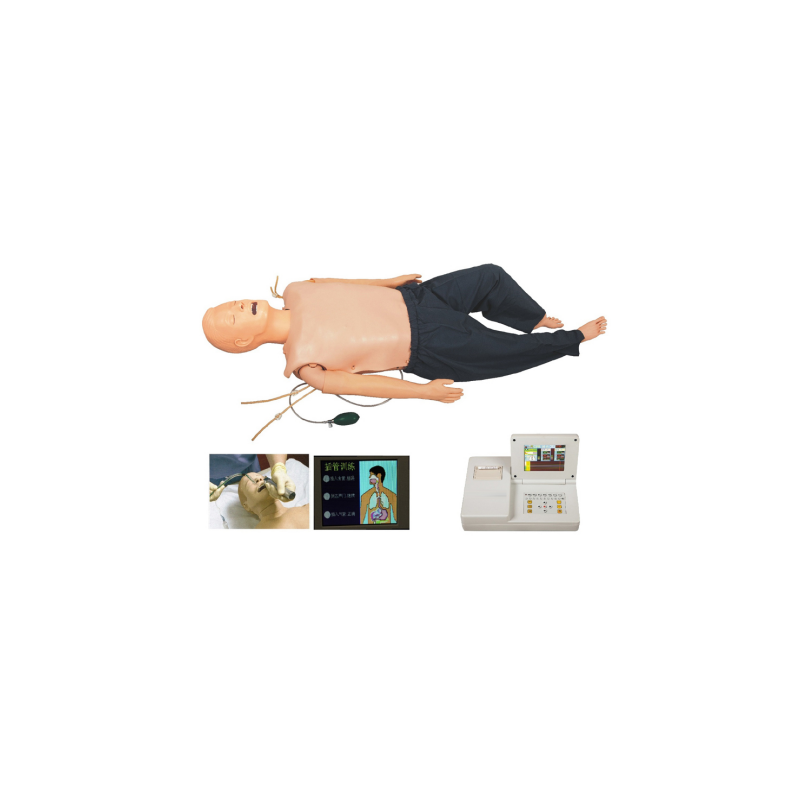 BIX-ACLS800 Advanced Multifunctional First Aid Training Simulator (Cardiopulmonary Resuscitation, CPR, Tracheal Intubation)