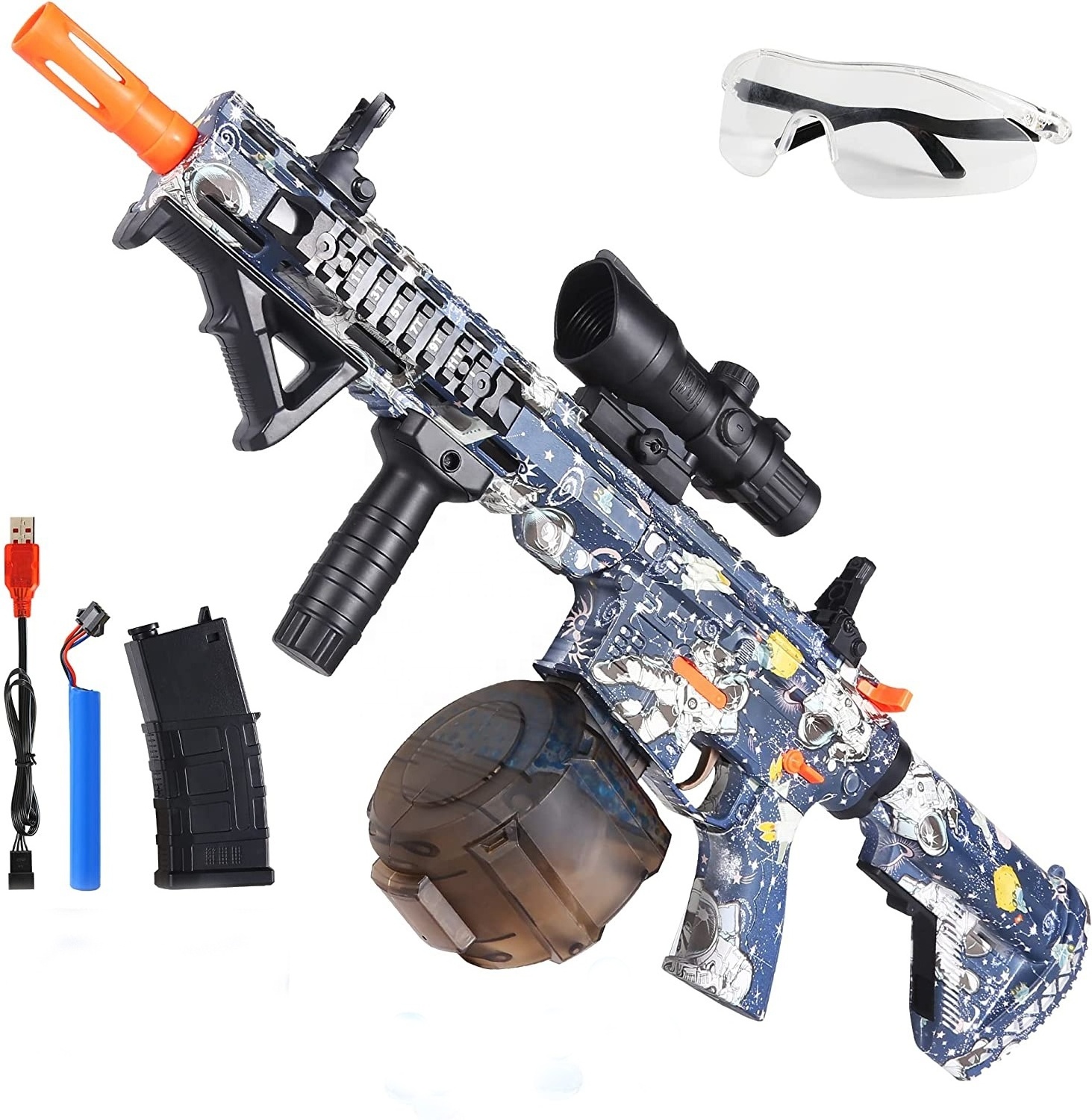 Hot Selling M416 Splatter Ball Blaster Electric Gel Ball Blaster Gun Water Gel Gun