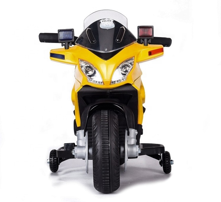 Licensed Aprilia Electric Motorcycle Ride On Toy w/ Training Wheels 6V Kids Motorcycle