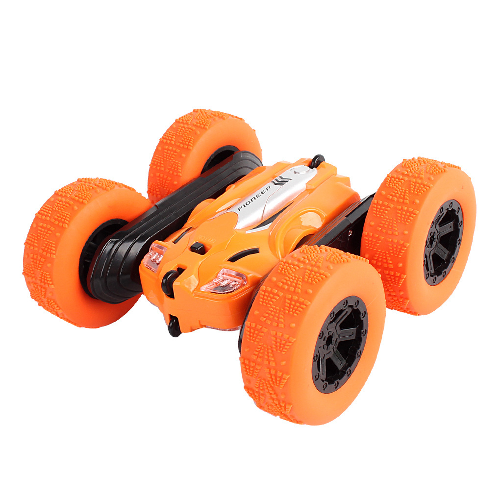 Stunt RC Car 360 Rolling with light 2.4G Remote Control Double Side climbing car RC stunt dancing car