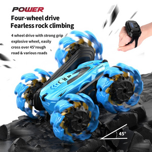 Hot Selling Stunt  RC Car Toy 4WD 2.4Ghz Double Sided For Kids RC stunt Morph cars Kids toys