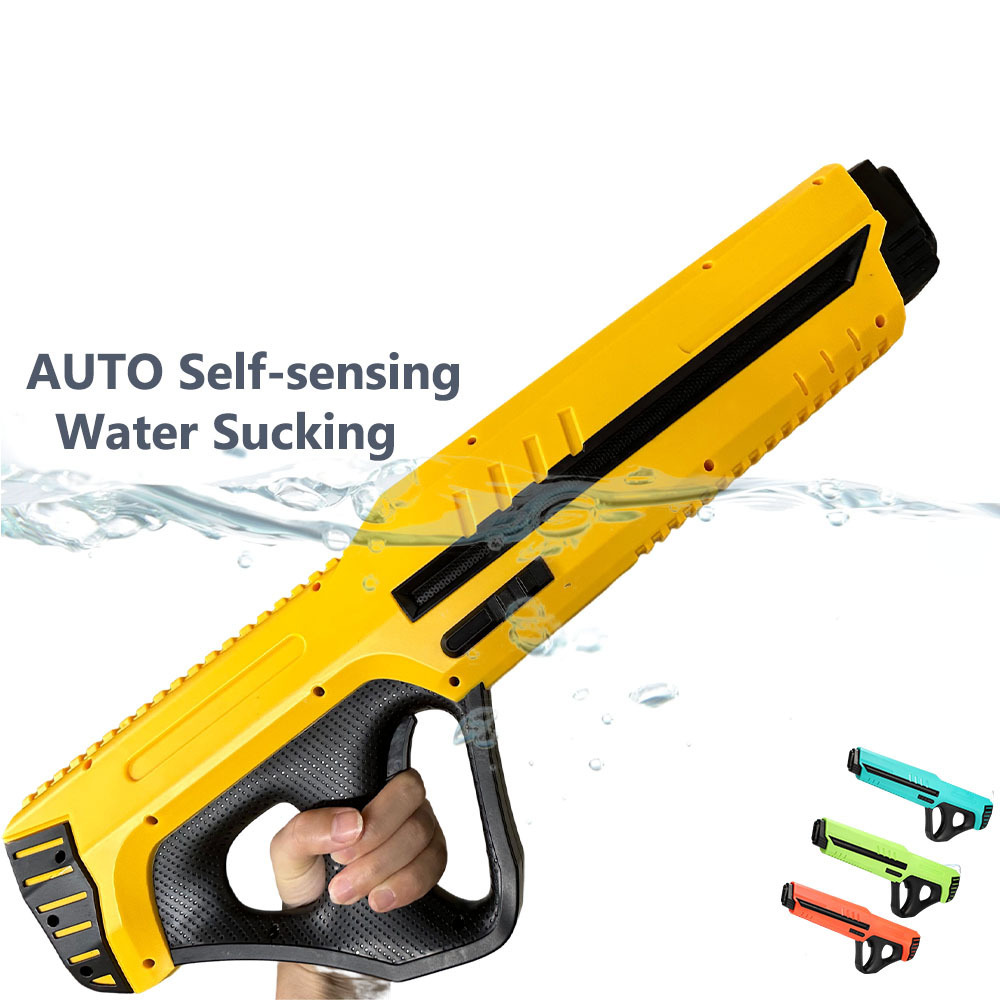 May Launched Newest Self-sensing water absorption Lithium Battery Powered Electric Water Gun Automatic water gun