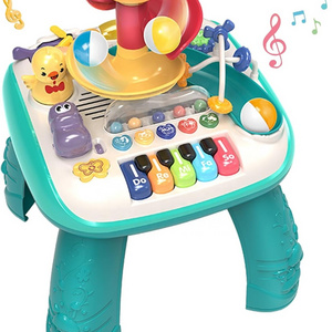 Baby Activity Table Toys Educational Early Learning Table for Baby Musical Toddler Toys