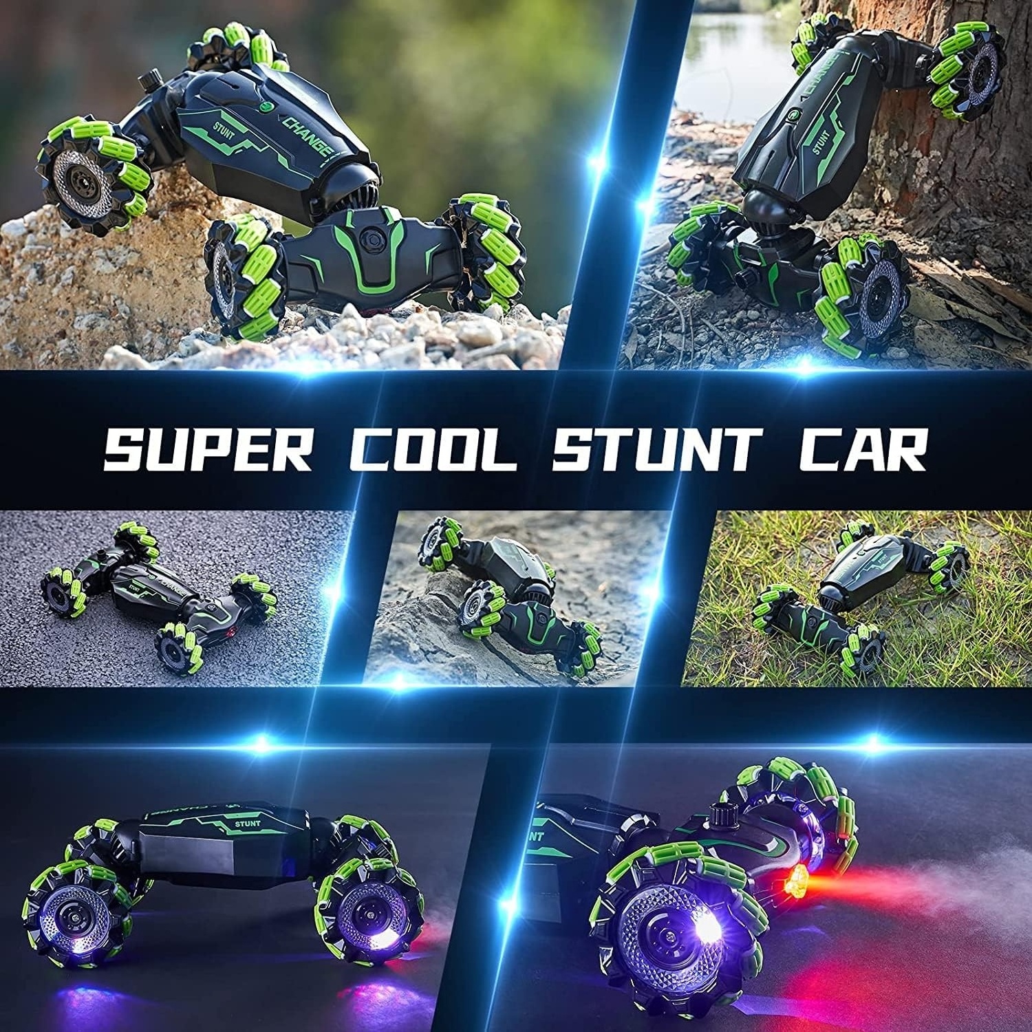 2.4G 1:16 Double Side Remote Control Car Drift Twisting High Speed Stunt Car Watch Control Hand Gesture Rc Car