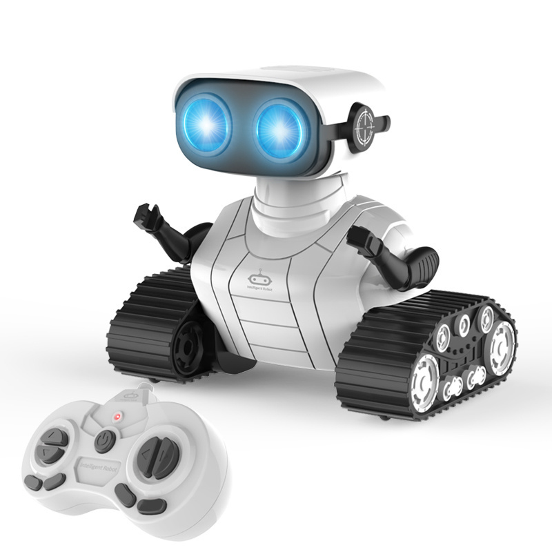 2.4G Rechargeable RC Robots Toys Remote Control Toy with Music and LED Eyes For Kids RC Toys Manufacturer Stunt Car