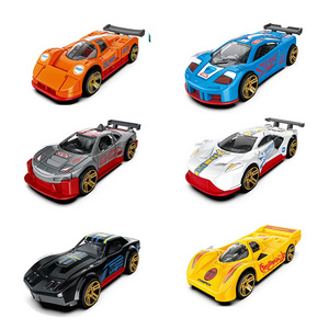 Wholesale Sliding Metal Car Toy Simulation 1:64 Diecast Toy Model Car Promotional Gift Free Wheel Alloy Diecast Toy Car for kids