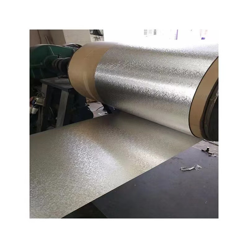 Customize orange peel color coated aluminum strip coil 3003 6064 gutter price pattern anodized alloy rolled aluminum coil strip