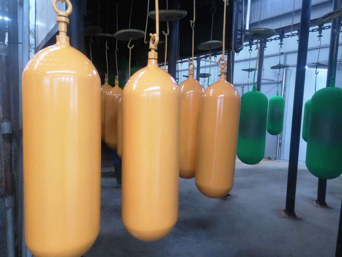 Hot sale 65L 356mm diameter CNG tank type 1 gas cylinders cng cylinder used for car