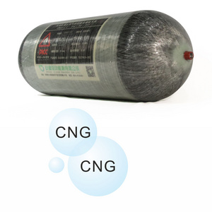 CNG type 4 composite cylinder 115L 452mm diameter plastic liner full-wrapped carbon fiber light weight for vehicles