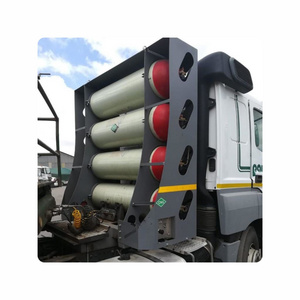 Clean Energy Steel liner wrapped fiber composite cylinder Gas cng2 Tank 50L-200L CNG Cylinder Type 2 for car truck vehicle