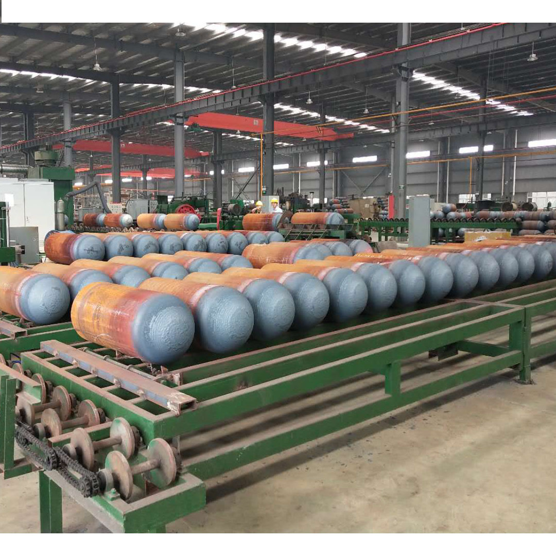 Hot sale 65L 356mm diameter CNG tank type 1 gas cylinders cng cylinder used for car