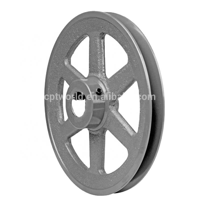 American standard AK series pulley sheave, single pulley sheave for A, 4L, 3L belts