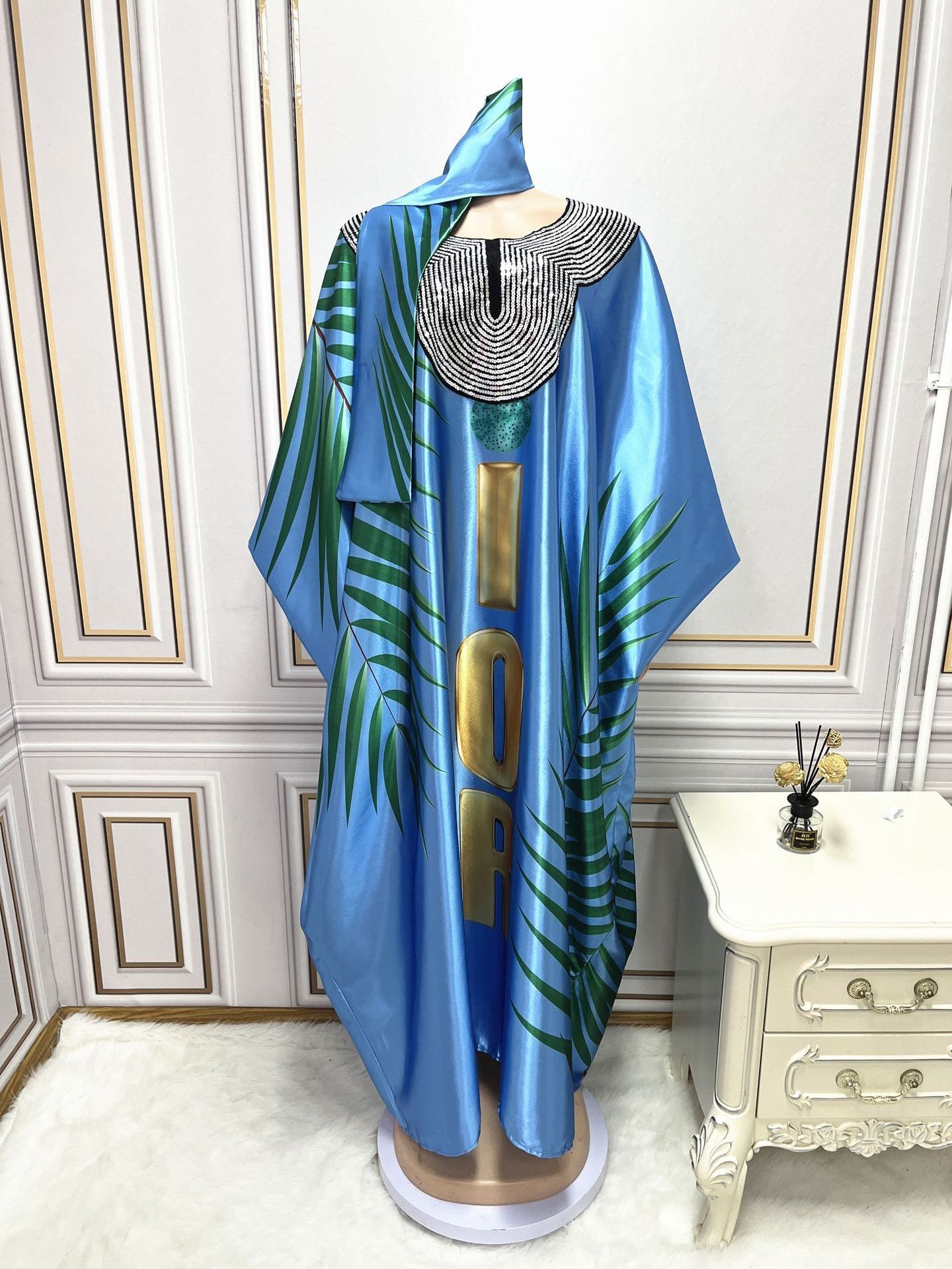 Elegant African Dresses For Women Clothing 2024 Summer Autumn Maxi Dress Ladies Traditional Kenya Ghana African Clothing Dress