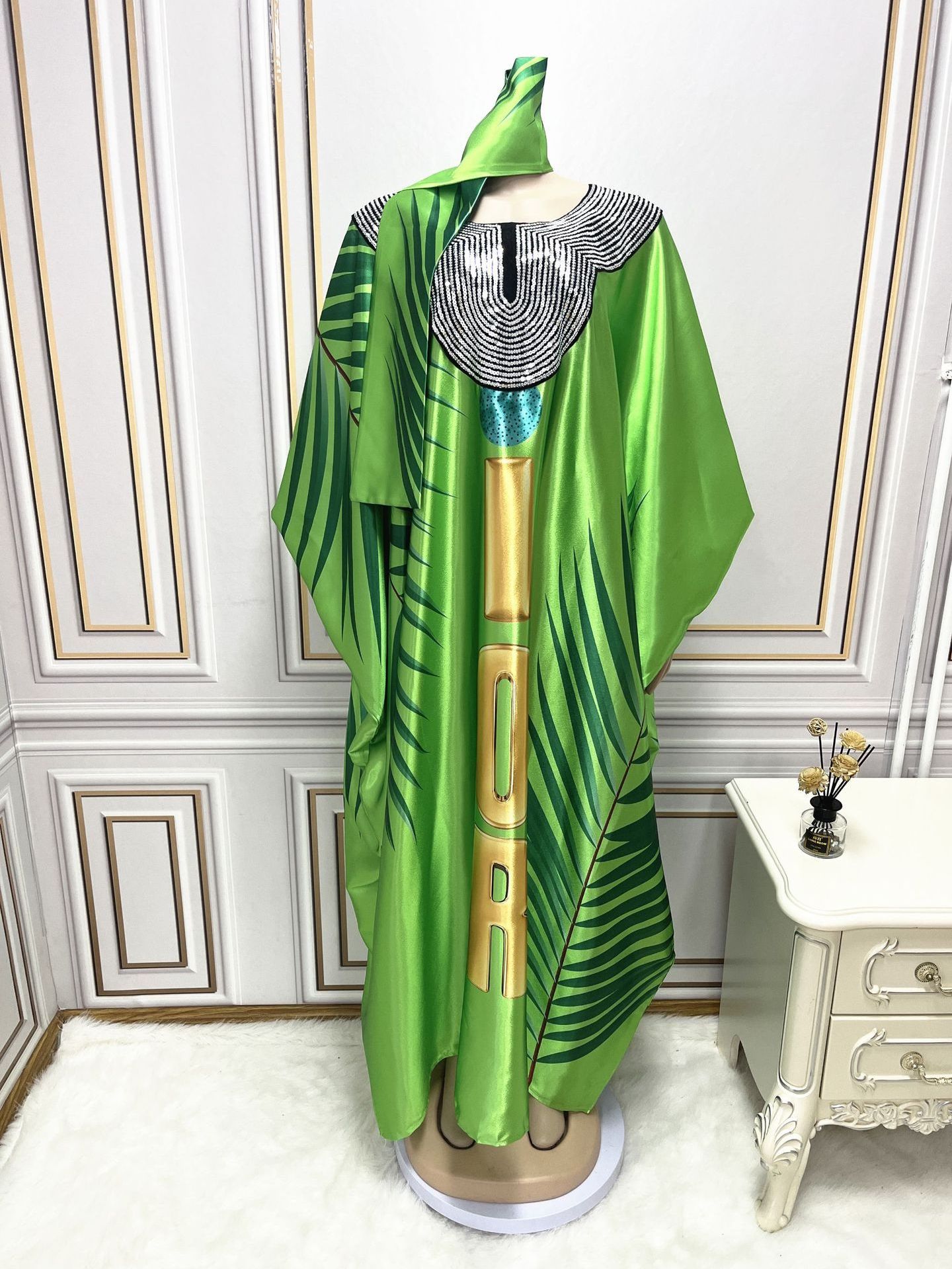 Elegant African Dresses For Women Clothing 2024 Summer Autumn Maxi Dress Ladies Traditional Kenya Ghana African Clothing Dress