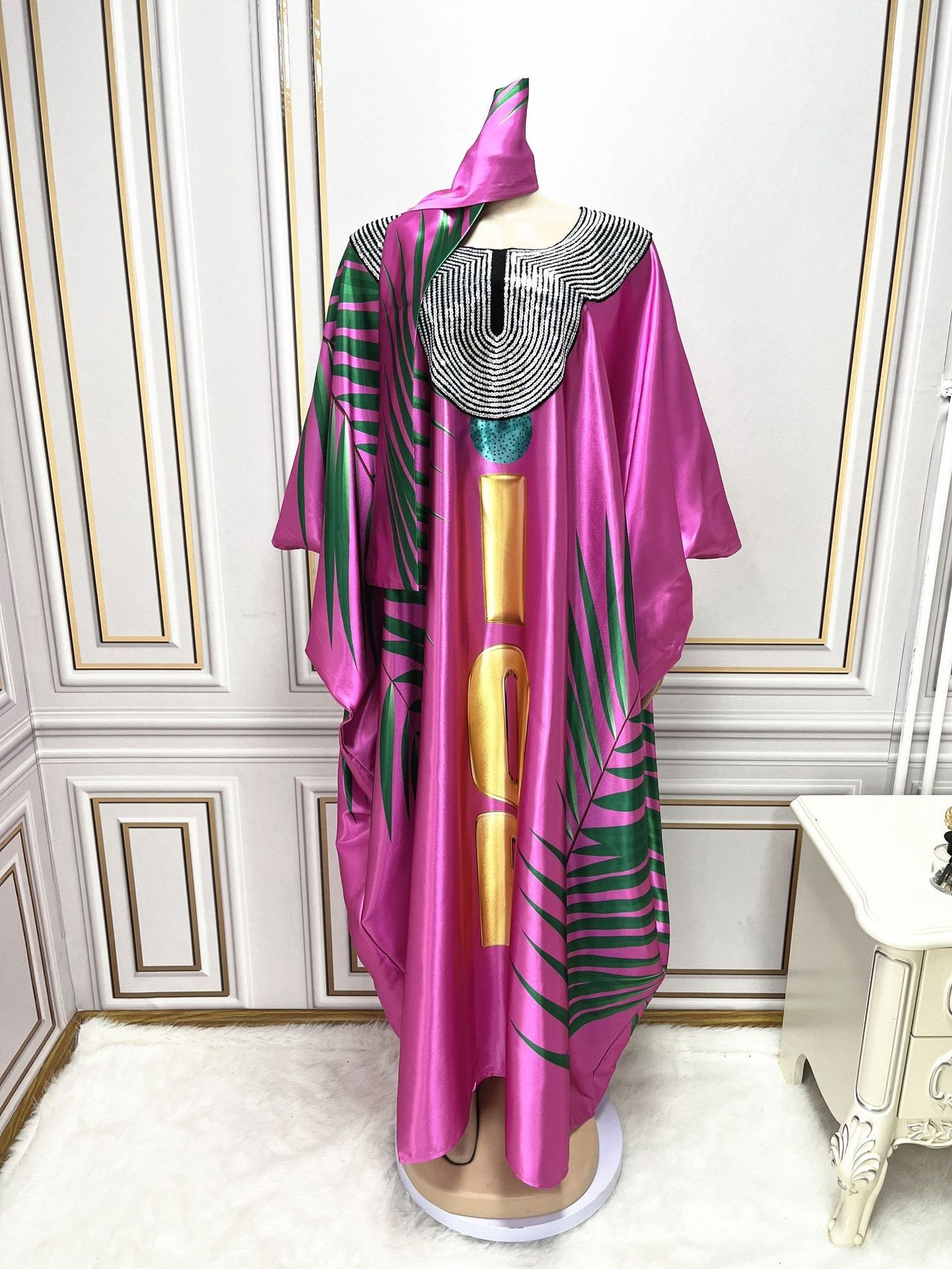 Elegant African Dresses For Women Clothing 2024 Summer Autumn Maxi Dress Ladies Traditional Kenya Ghana African Clothing Dress