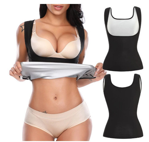 Men Women Neoprene Sweat Sauna Vest Body Shaper Corset Top Waist Trainer Fitness Slimming Compression Shapewear for Men