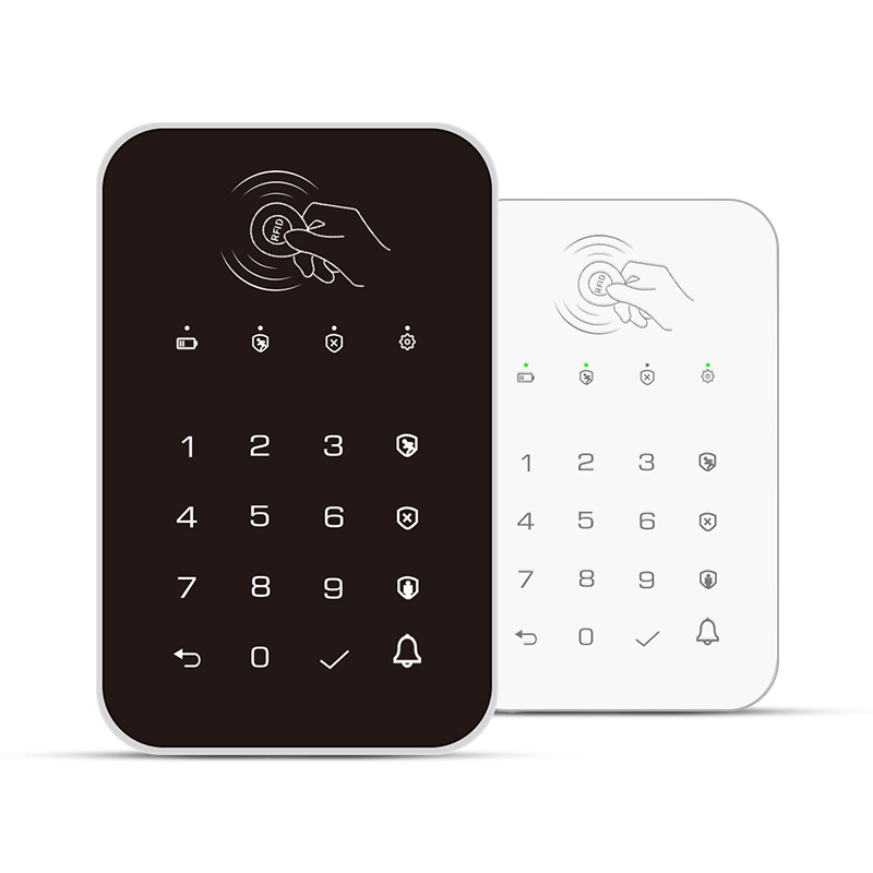 Wireless Home Alarm System Touch Screen Burglar House Security Wireless Touch Garage Door Wireless Keypad