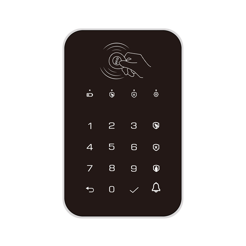 Wireless Home Alarm System Touch Screen Burglar House Security Wireless Touch Garage Door Wireless Keypad