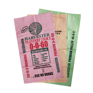 EGP New Model 25kg/50kg Antistatic Poly PP Woven Sacks Plastic Rice Corn Sand Cement Packaging Bags Chemical Fertilizer Food