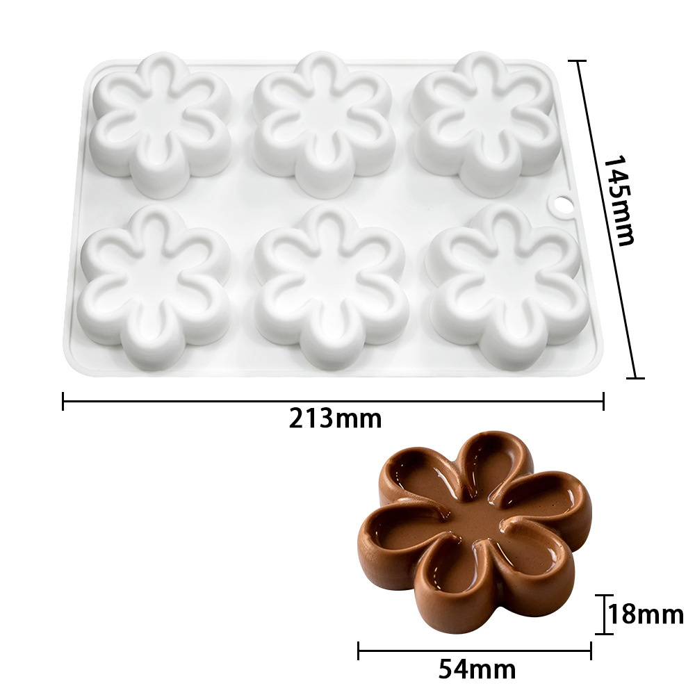 White Flower Designs Festive Baking Premium Kitchen Gadgets  Accessories for Home Cooks Christmas Pastry Tools