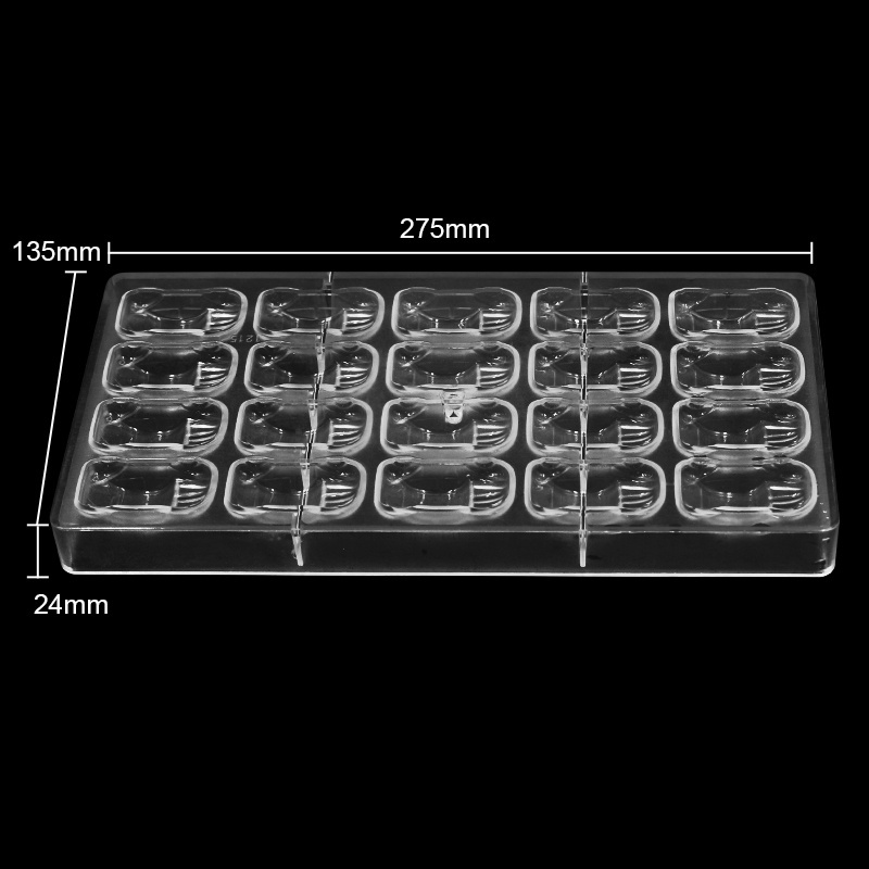 Mini Size Cars Mould Clear Hard Chocolate Maker Professional Candy Jelly Mould Cake Decoration Polycarbonate Chocolate Mold