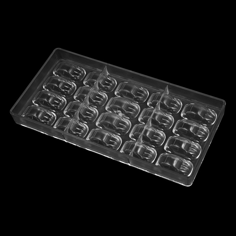 Mini Size Cars Mould Clear Hard Chocolate Maker Professional Candy Jelly Mould Cake Decoration Polycarbonate Chocolate Mold