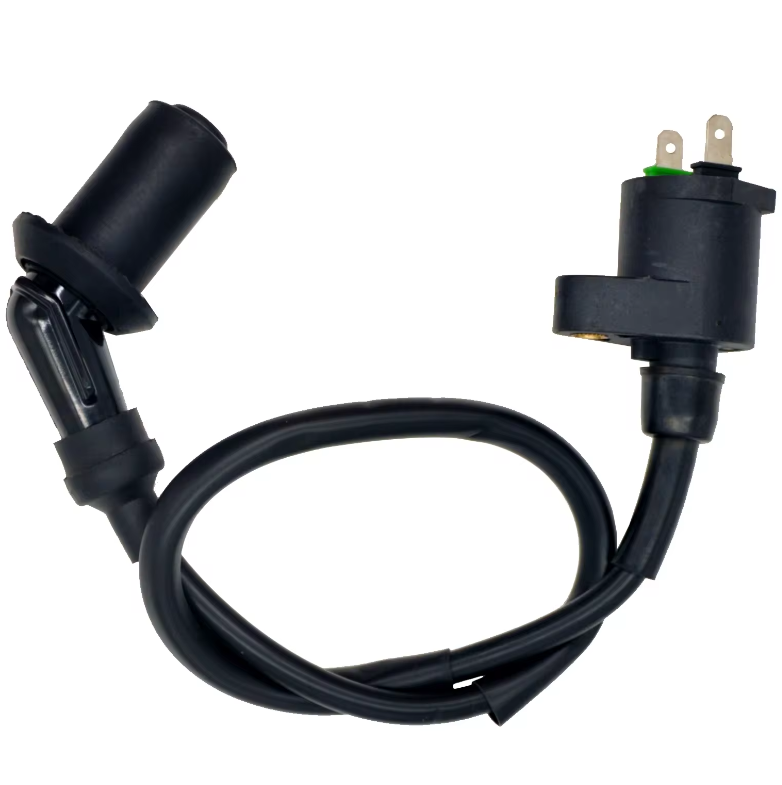 Ignition Coil for GY6 Moped Motorcycle Scooter ATV Go Kart with Spark suit 50cc 110cc 125cc 150cc Engines black