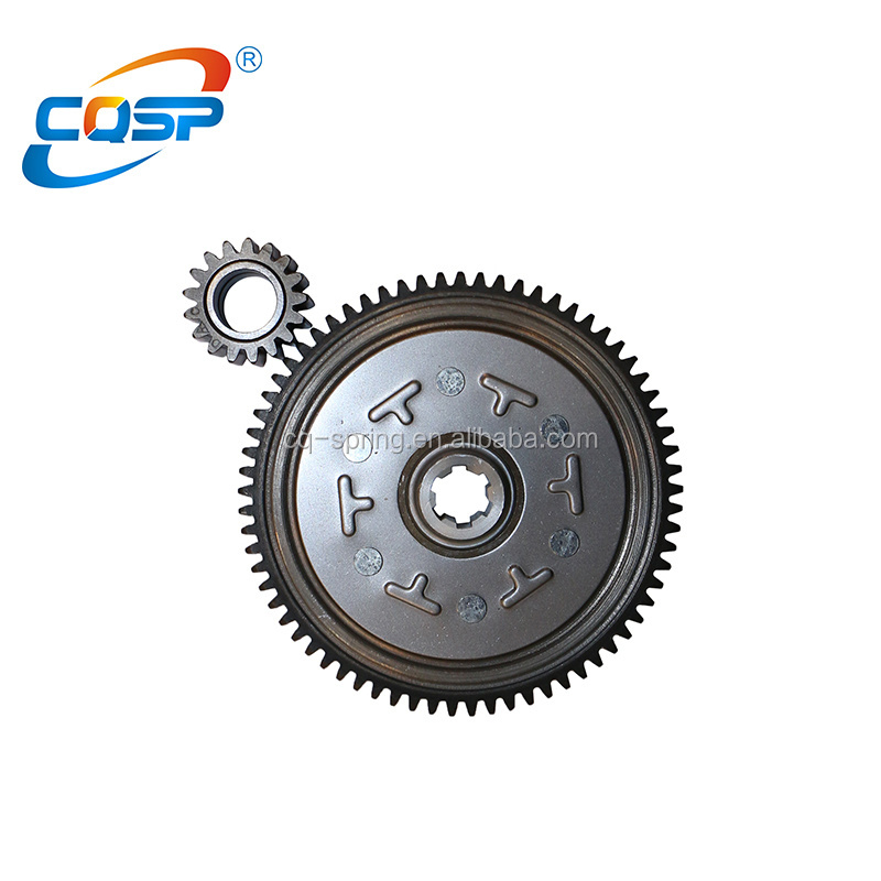 Factory direct selling high performance motorcycle spare parts 69T clutch primary gear for lifan 125 engine