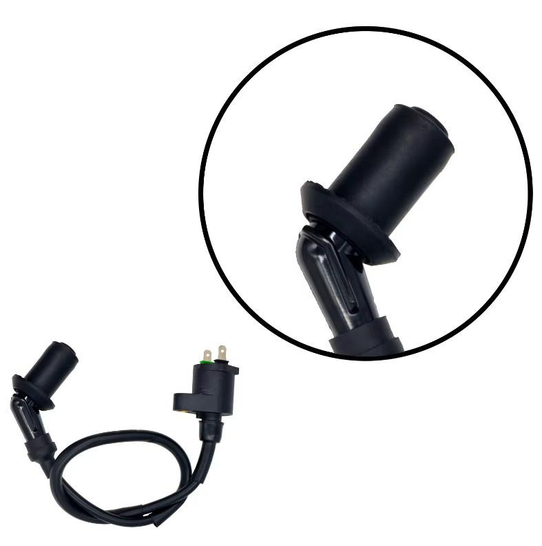 Ignition Coil for GY6 Moped Motorcycle Scooter ATV Go Kart with Spark suit 50cc 110cc 125cc 150cc Engines black