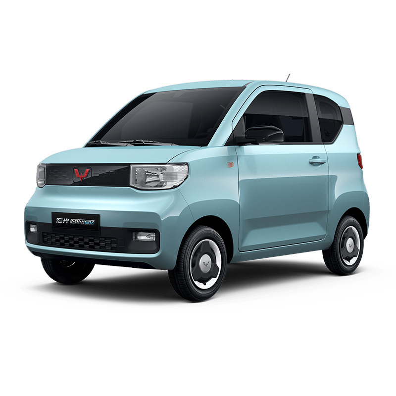 Chinese manufacturers direct wuling mini Macaron 4 wheel electric car 2023 new cars for sale at high speed Chinese electric car