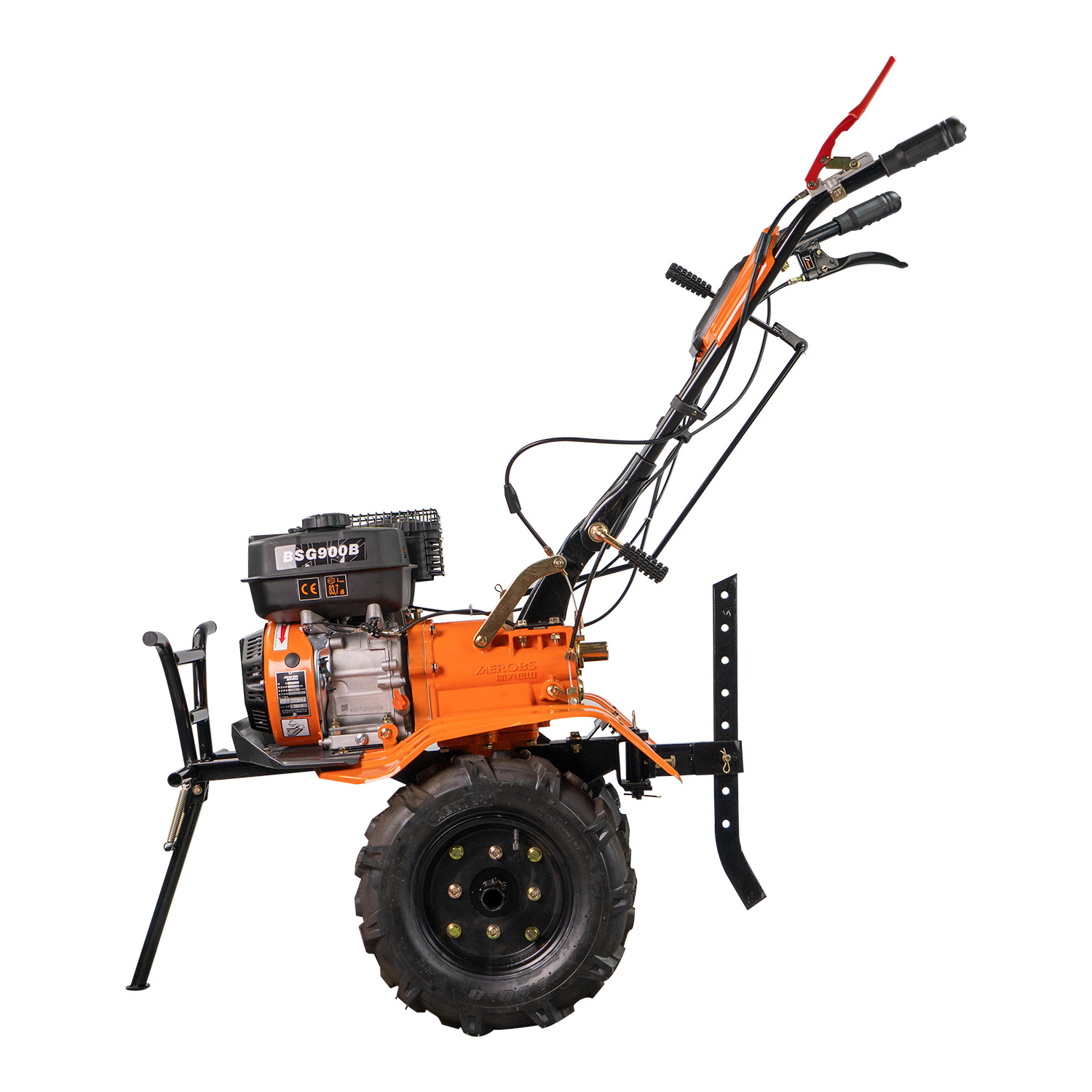 Ridger Cultivator 7.5Hp Gasoline Hand Earth Cultivator motoculteur Walking Tractor Tiller