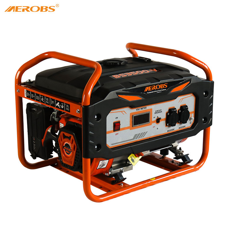 Power Generator 6.5 HP 3000W Petrol 1-Phase Emergency Generator with 4-Stroke Engine