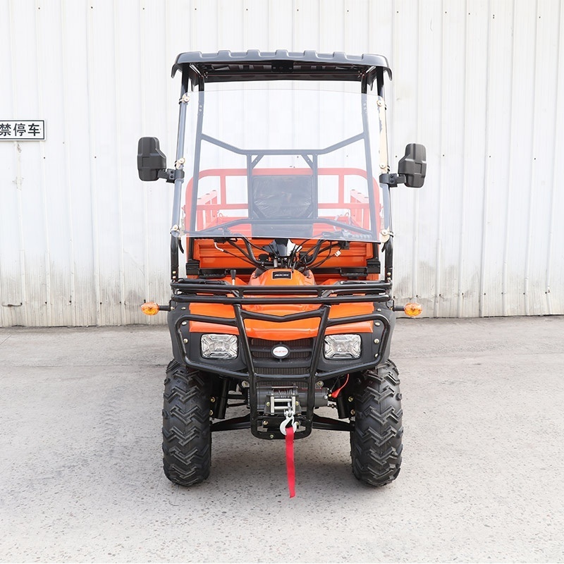 2022 New Arrival 275cc 4 Stroke Adults Mini 12.5KW Four Wheeler Motorcycle Electric Quad UTV with Ceiling