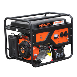 5000 Watts Electric Power Gasoline and NG Generator with EMC, MD, CE, ROHS Certificate