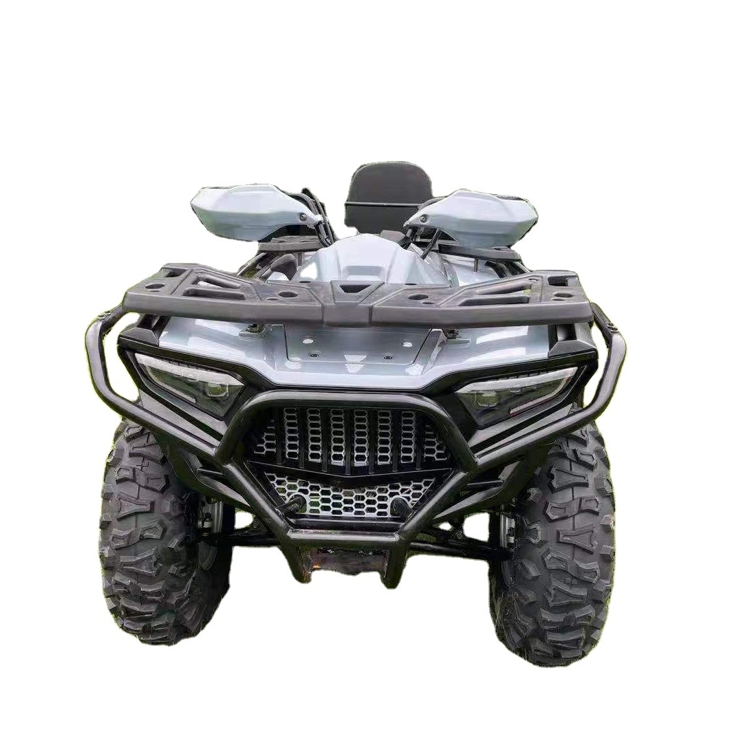 250cc Water-Cooled 4-Stroke Agricultural Gasoline Freight Adult Farm ATV Quad Bike with Trailer