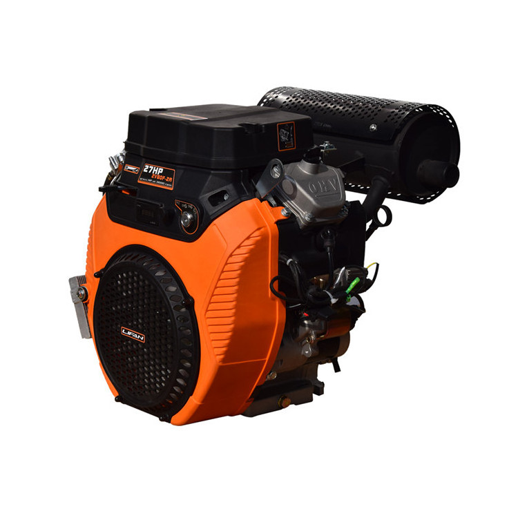 27hp Gasoline Engine V Twin Cylinder Electric Start Petrol Engine for Sale Lifan 2V80F